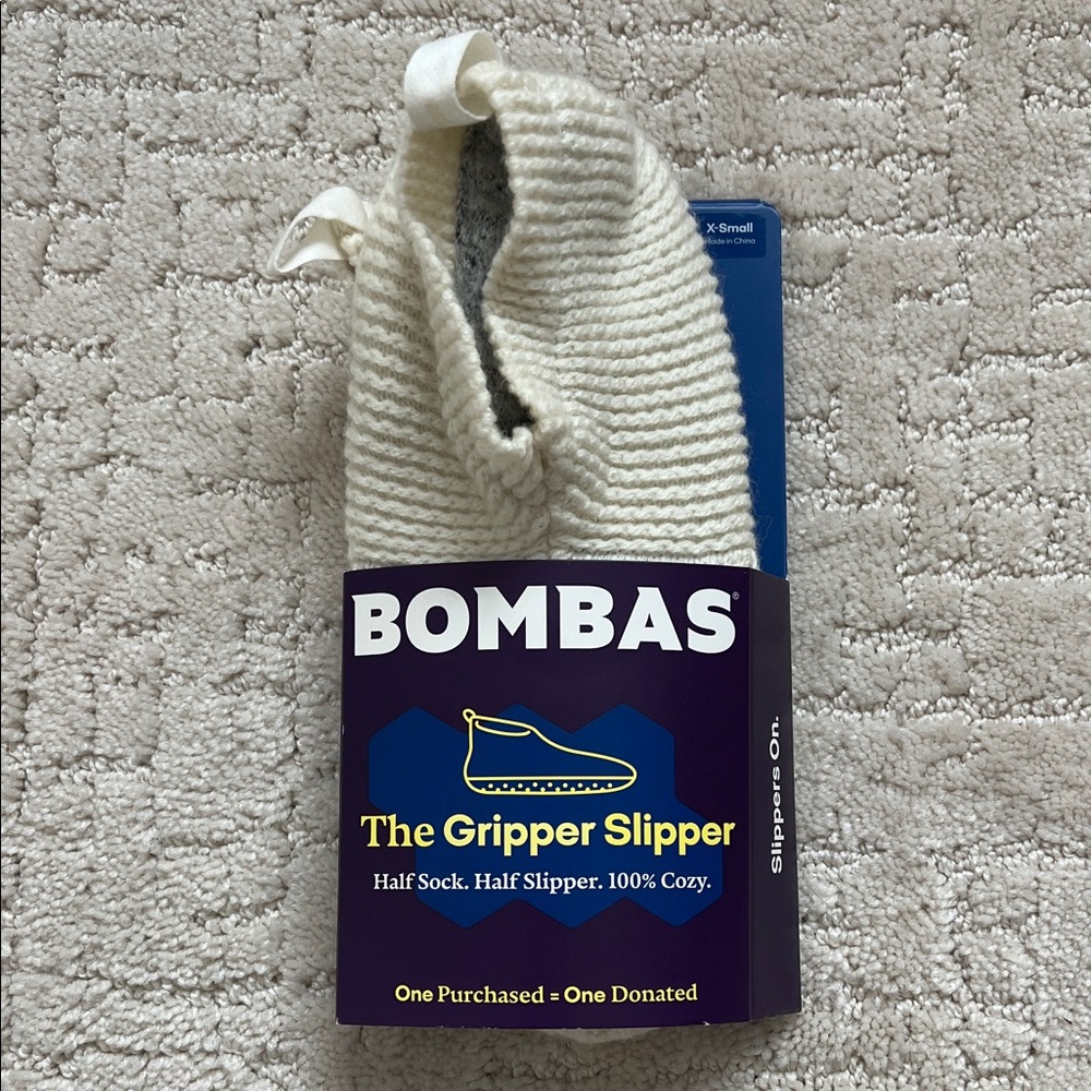 Bombas Gripper Slipper Socks
